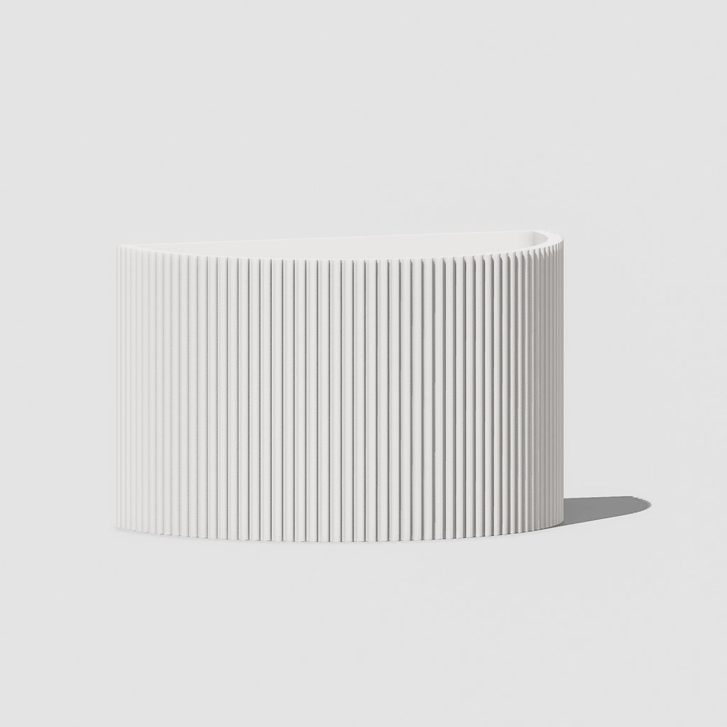 Ribbed Wall Planter