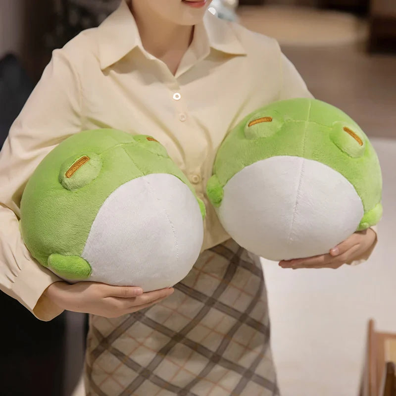 Kawaii Round Frog Plushie