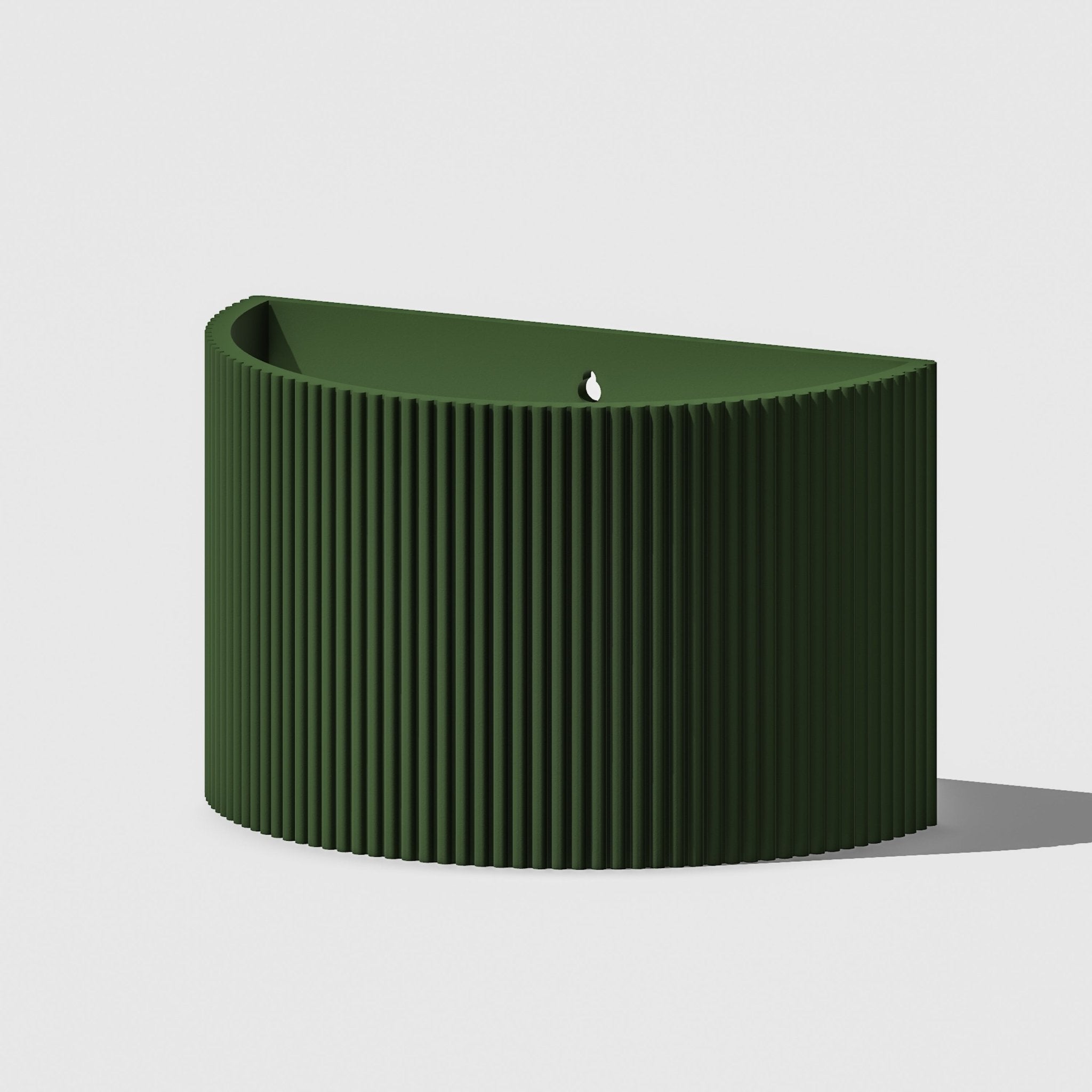 Ribbed Wall Planter