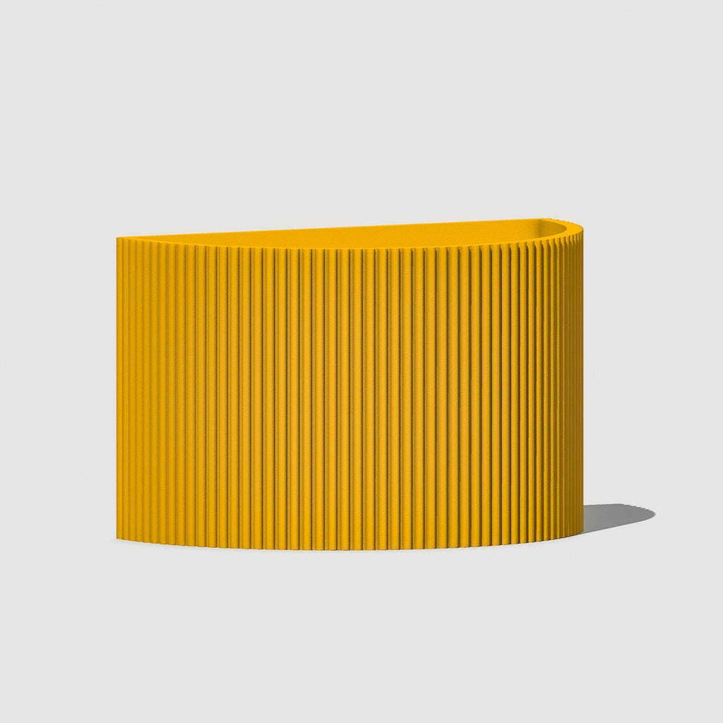 Ribbed Wall Planter